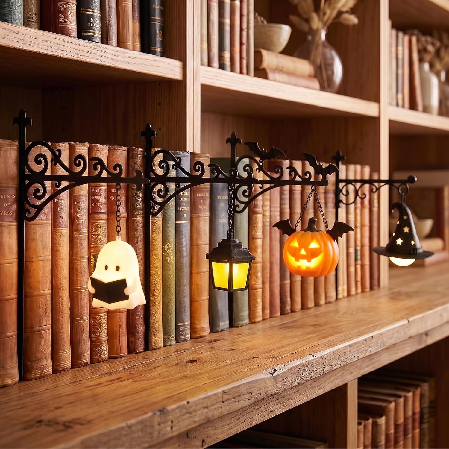 Room Decor Lighting Lamp - Library Lantern-Decorative Bookshelf Lighting Reading Nook