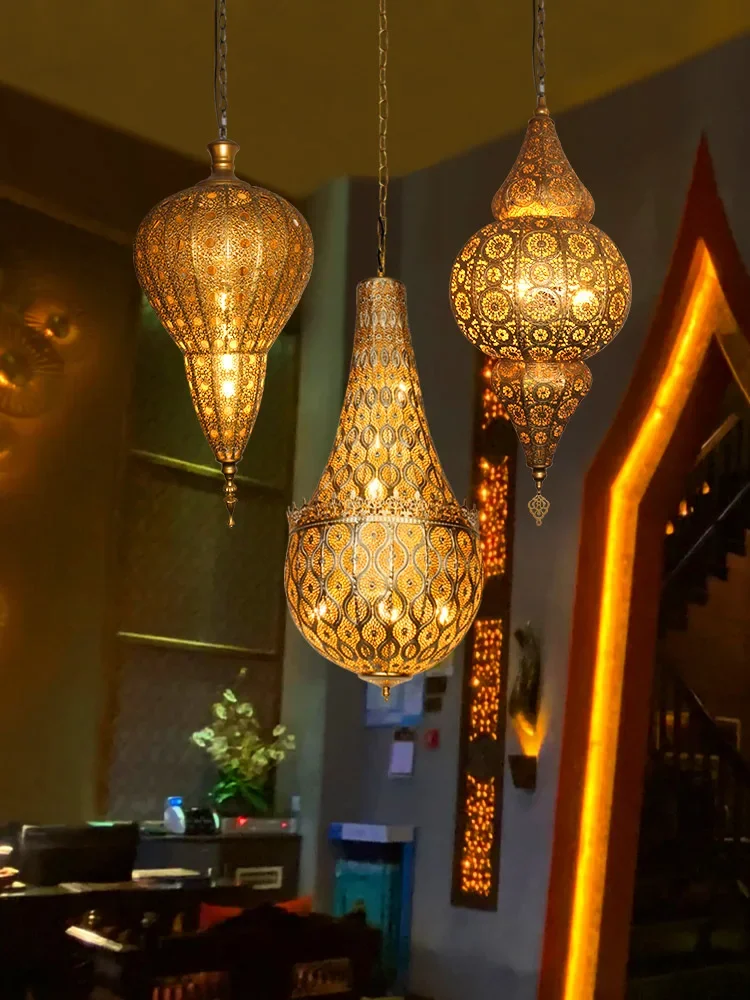 Southeast Asia Moroccan Retro  - Lighting Metal Wall Decor ulasan dan harga