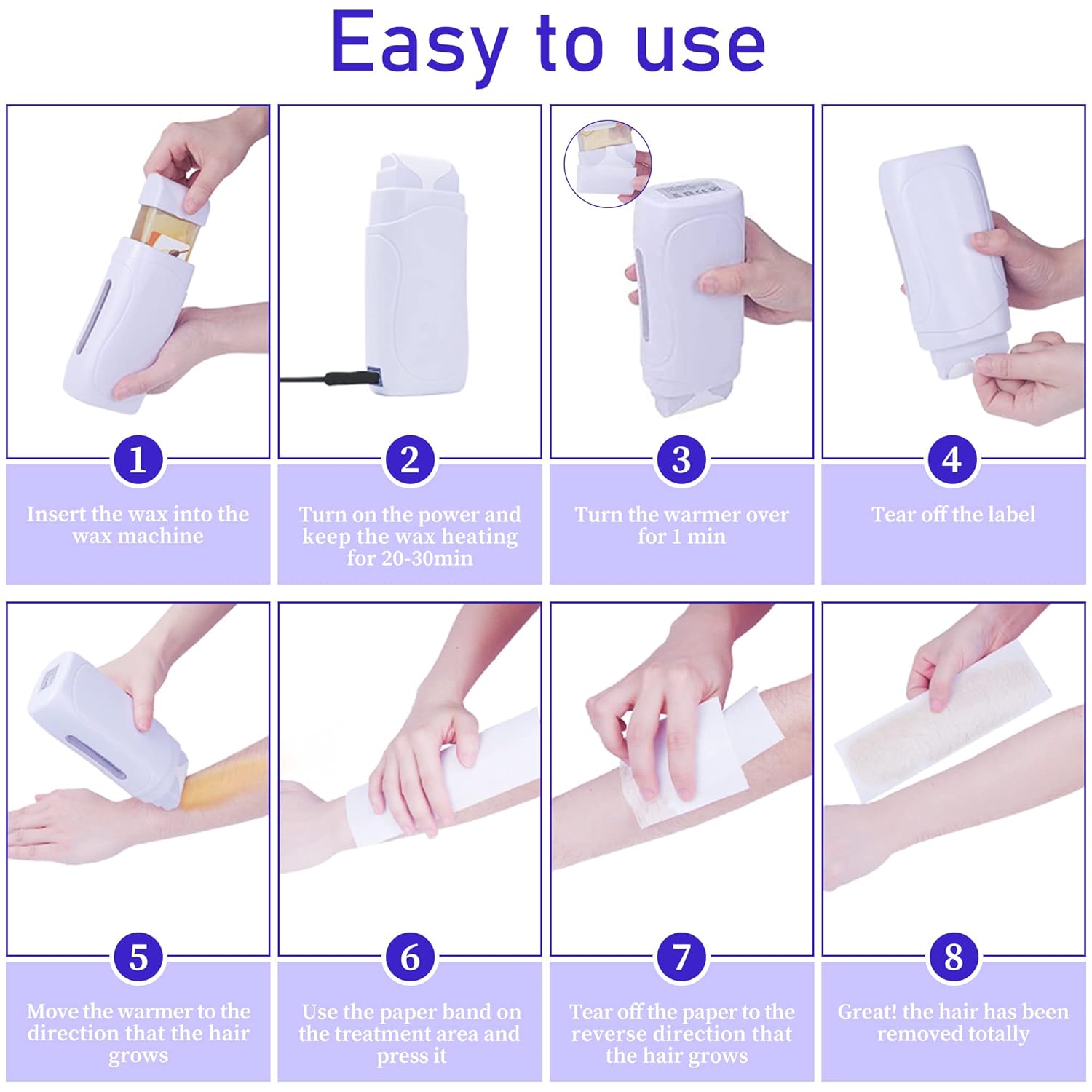 YIKOOLIN Wax Heater Roll On Ro - Wax Melter Electric ulasan dan harga
