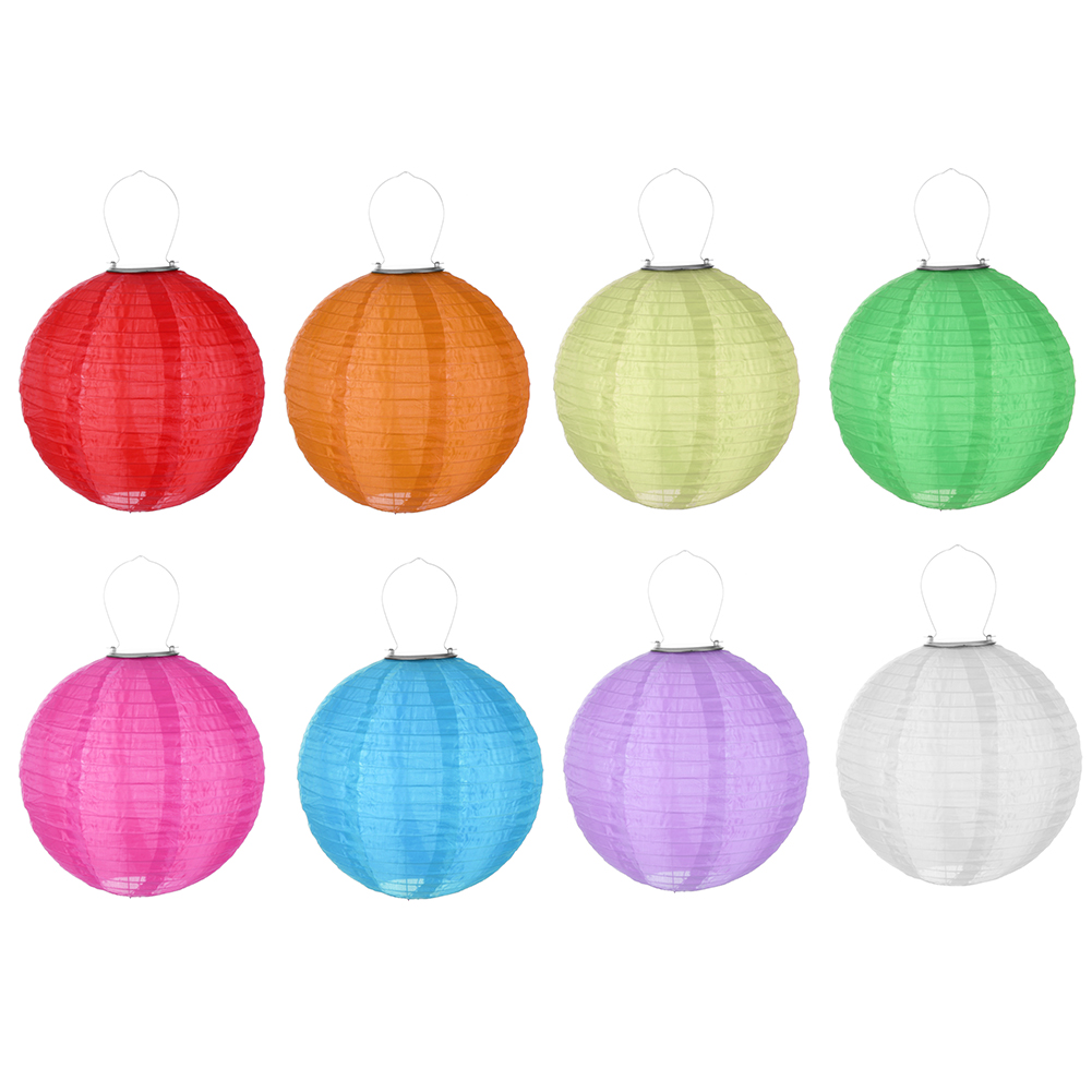 LED Solar Hanging Lamp Waterpr - Lantern Paper Solar ulasan dan harga