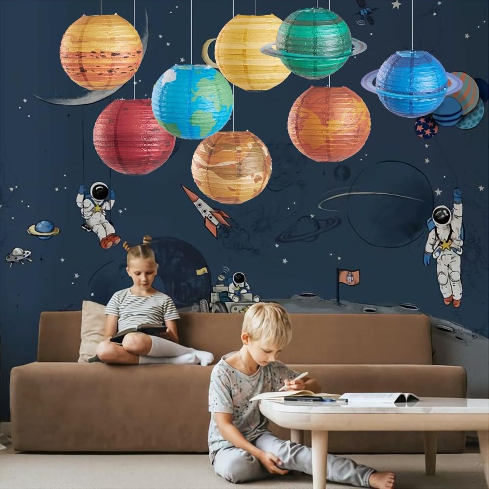 Foldable Hanging Planet Paper  - Lantern Paper Solar ulasan dan harga