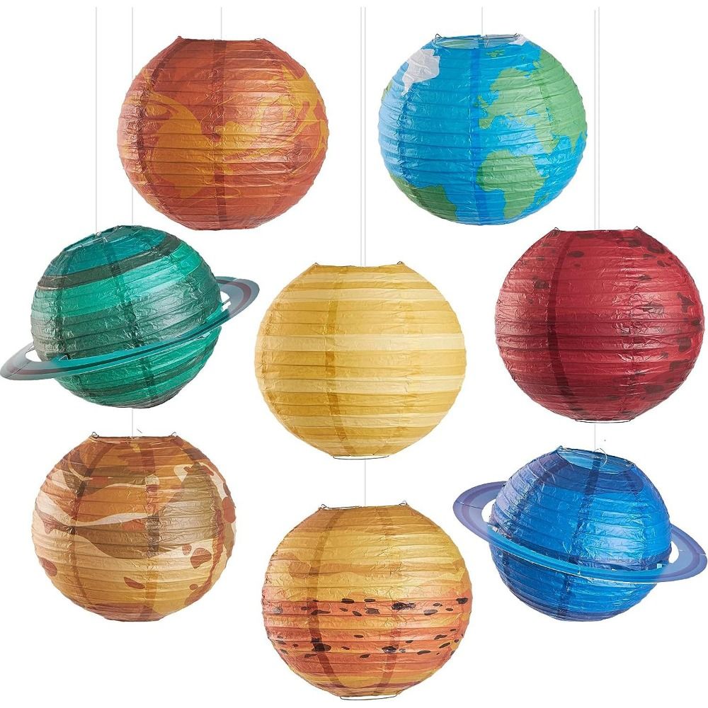 Foldable Hanging Planet Paper  - Lantern Paper Solar ulasan dan harga
