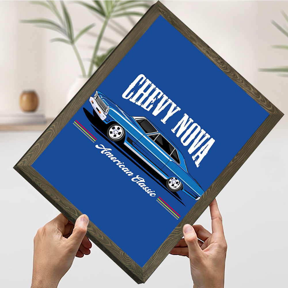 Chevy Nova Classic Cars Printi - Nova Decor & Lighting Julestjerne ulasan dan harga