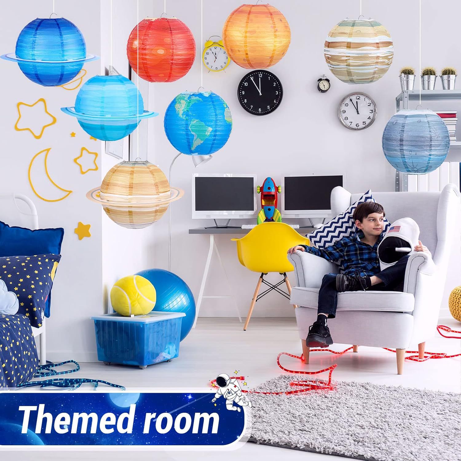 Solar System Creative Planet P - Lantern Paper Solar ulasan dan harga