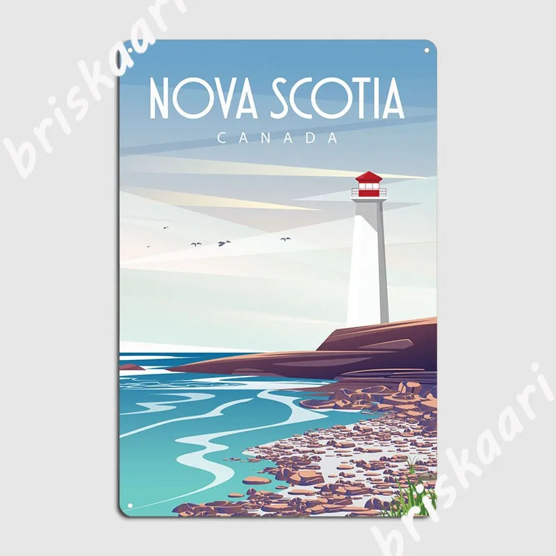 Nova Scotia Metal Sign Designi - Nova Decor & Lighting Julestjerne ulasan dan harga