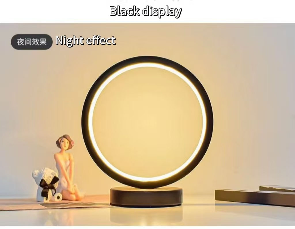 20CM LED Simple Circular Ring  - Room Decor Lighting Lamp ulasan dan harga