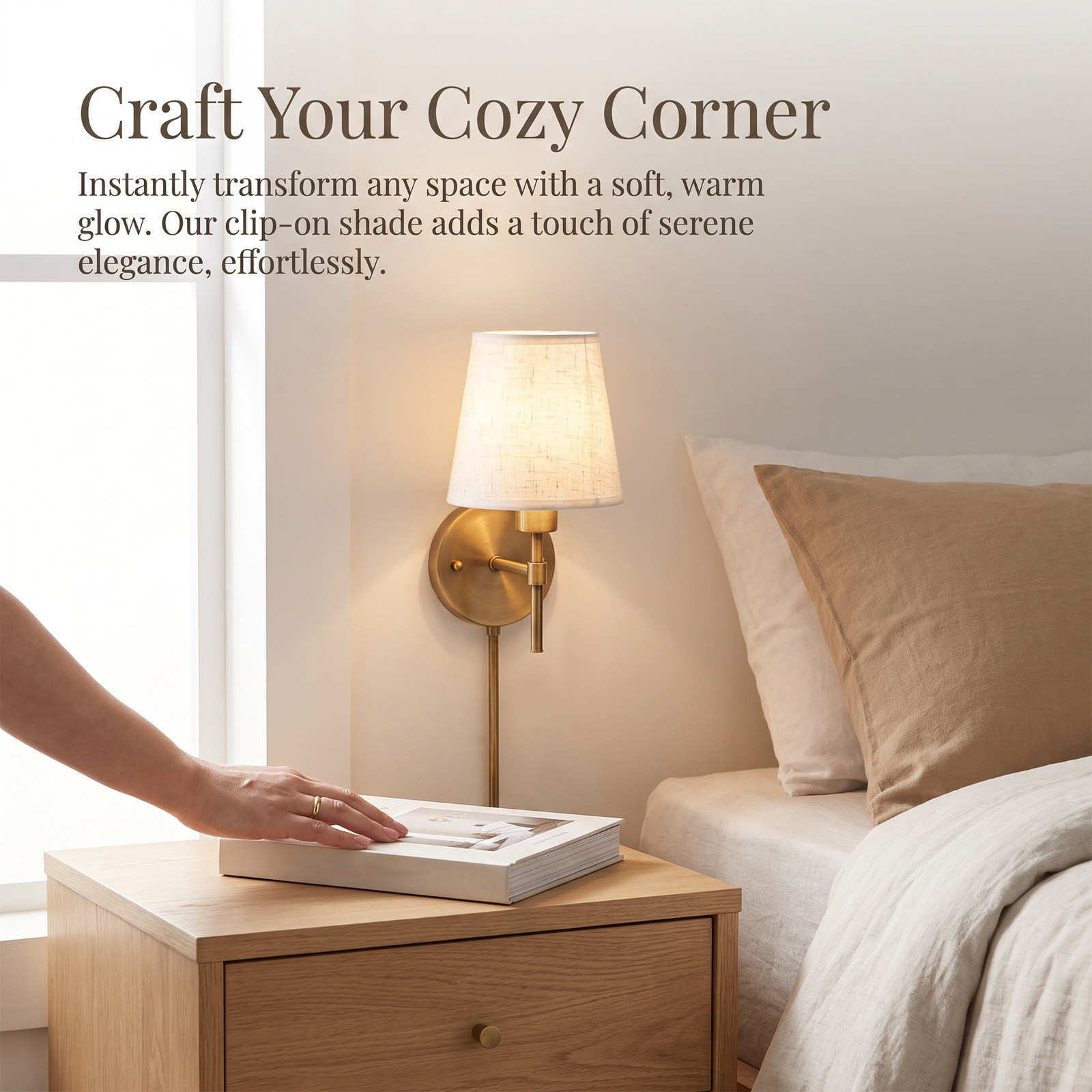 Fabric Lampshade Soft Light Di - Decor Lighting Solution ulasan dan harga