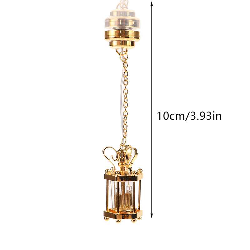 1:12 Dollhouse Miniature Lamp  - Lighting Metal Wall Decor ulasan dan harga