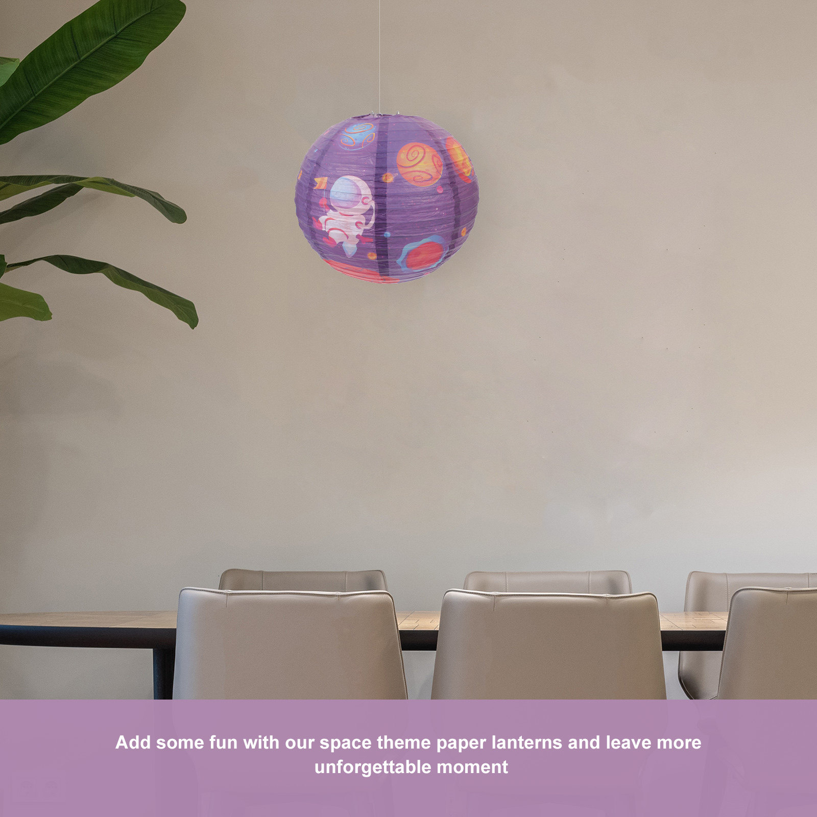1pc Paper Planets Lanterns Spa - Lantern Paper Solar ulasan dan harga