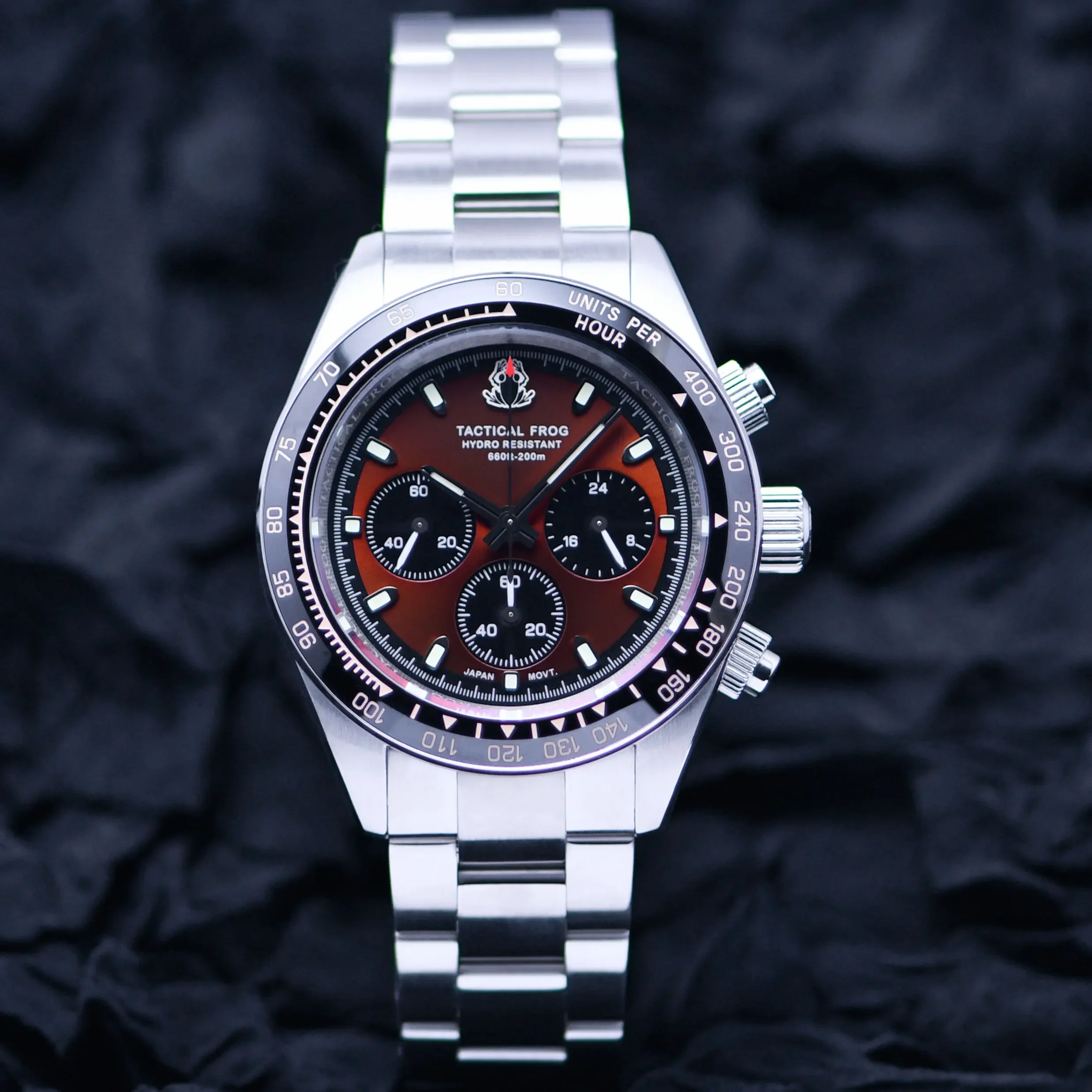 Tactical Frog 41mm Men's Timin - Lantern Paper Solar ulasan dan harga