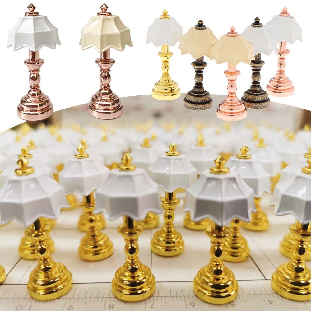 Accessories 1:12 Dollhouse  Ho - Lighting Metal Wall Decor ulasan dan harga