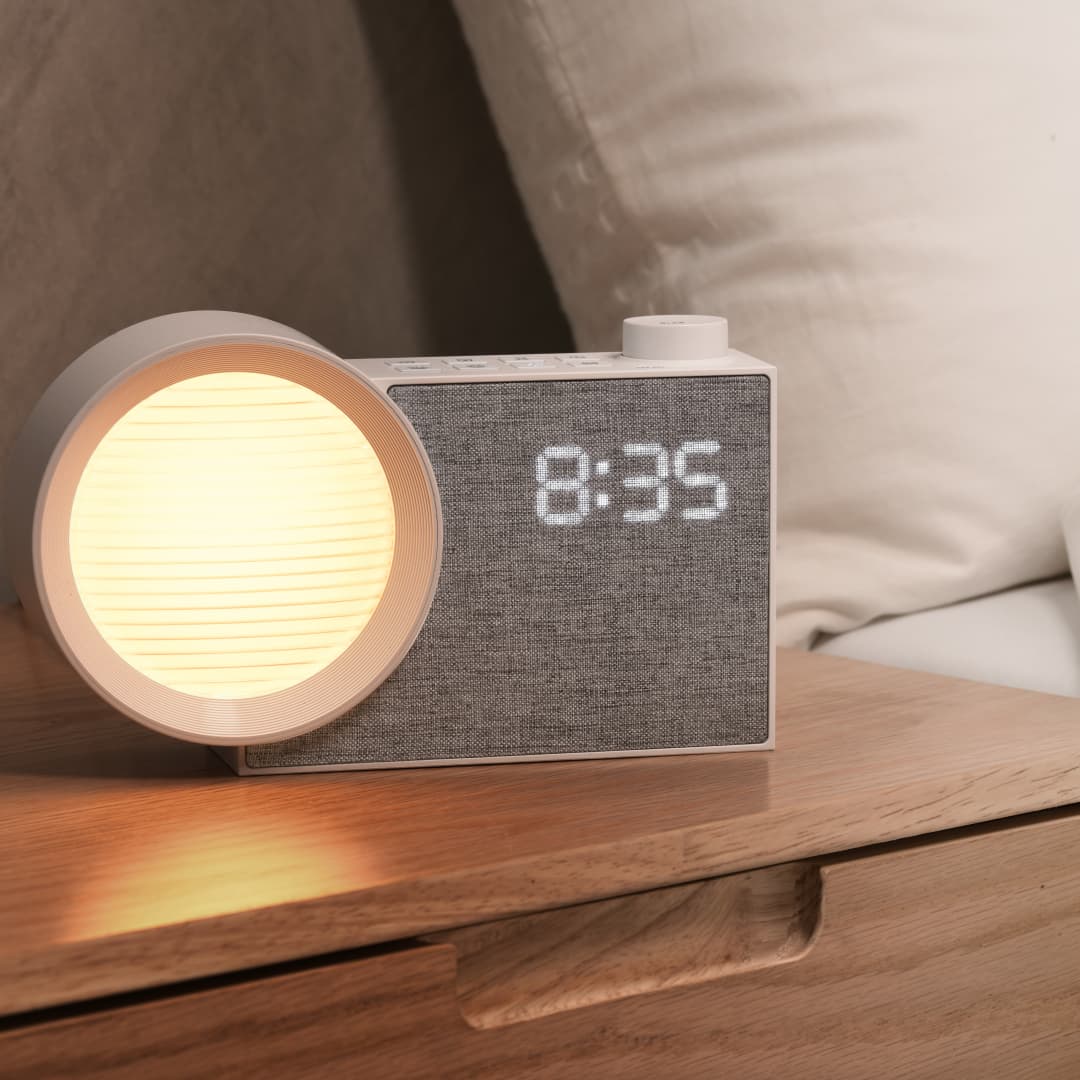 WILIT LED Night Light Alarm Cl - Room Decor Lighting Lamp ulasan dan harga