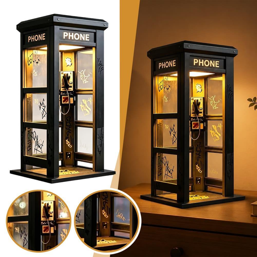 Vintage London Telephone Booth - Decor Lighting Table Lamps ulasan dan harga
