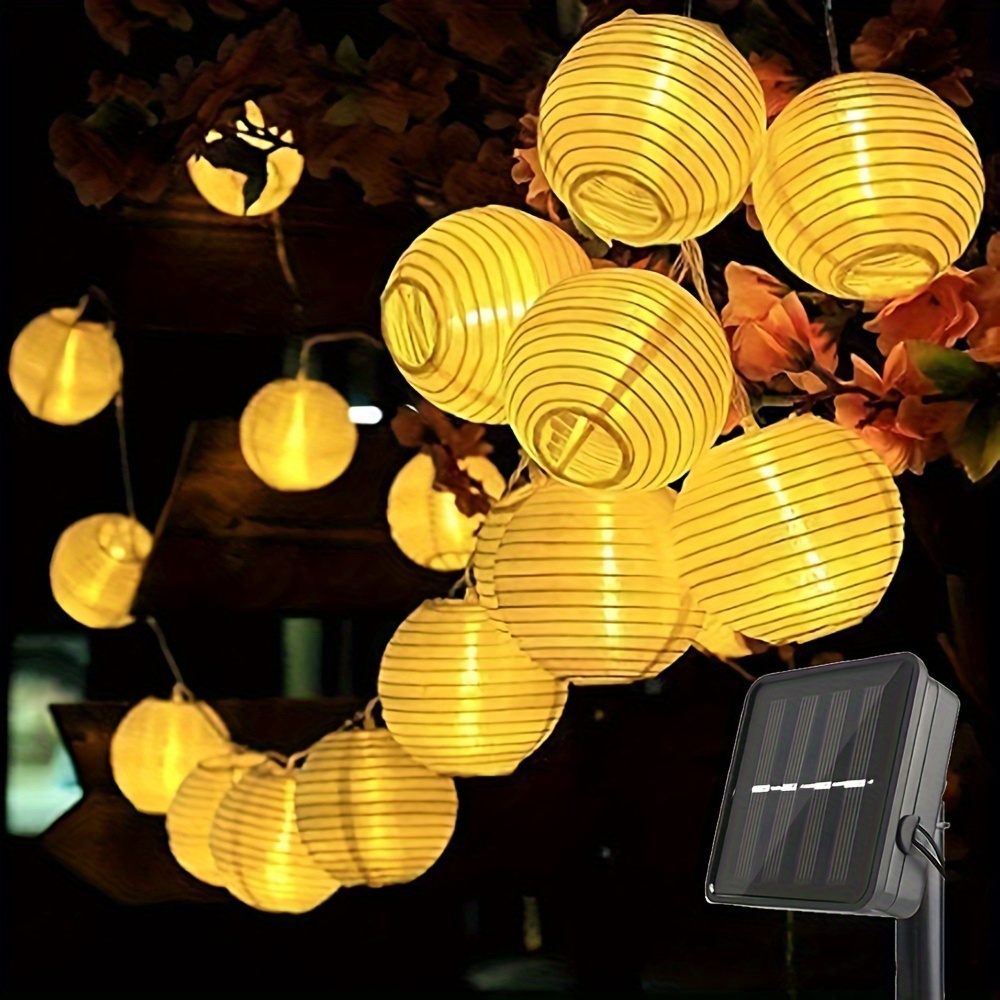 Solar Lantern String Lights Ou - Lantern Paper Solar ulasan dan harga