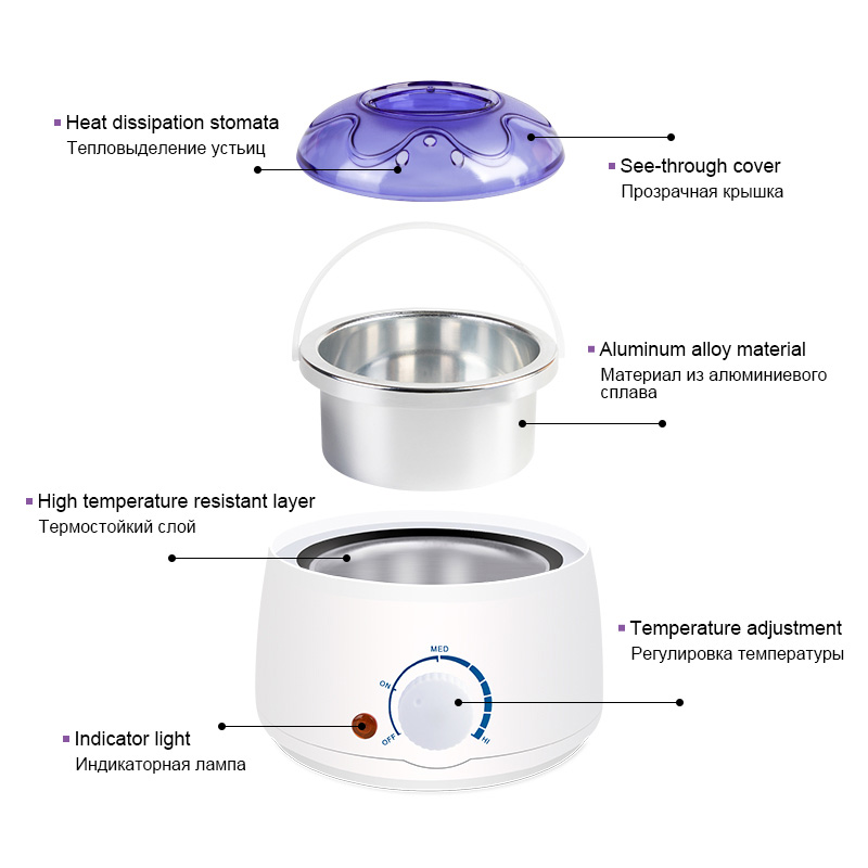 200/500ML Electric Wax Heater  - Wax Melter Electric ulasan dan harga