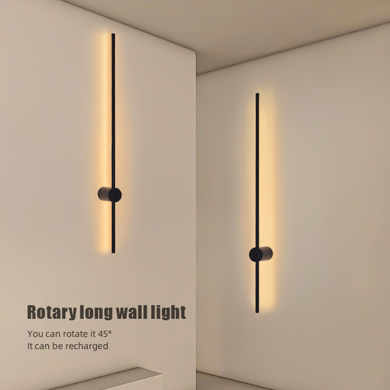 Modern Rechargeable LED Wall S - Room Decor Lighting Lamp ulasan dan harga