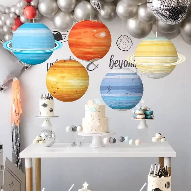 8/16Pcs 30Cm Foldable Lanterns - Lantern Paper Solar ulasan dan harga