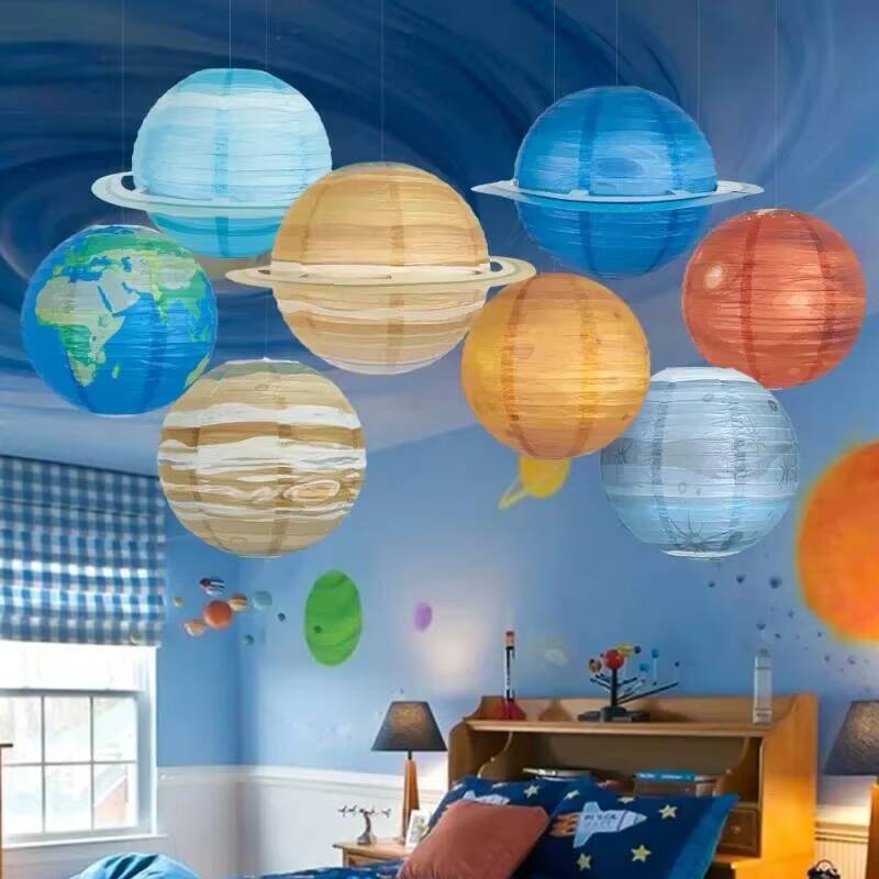 8/16Pcs 30Cm Foldable Lanterns - Lantern Paper Solar ulasan dan harga