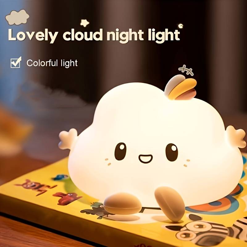 Cloud Night Light,Touch-Contro - Decor Lighting Table Lamps ulasan dan harga