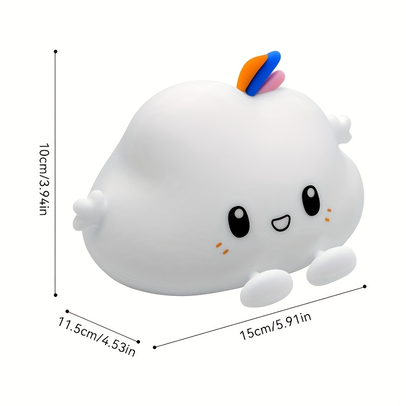 Cloud Night Light,Touch-Contro - Decor Lighting Table Lamps ulasan dan harga