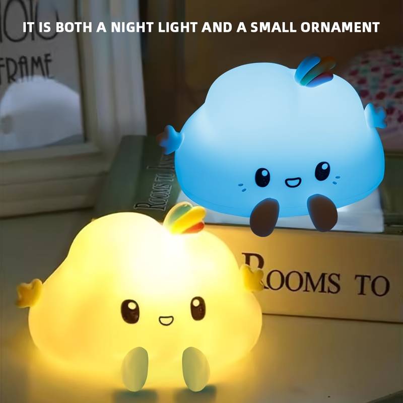 Cloud Night Light,Touch-Contro - Decor Lighting Table Lamps ulasan dan harga